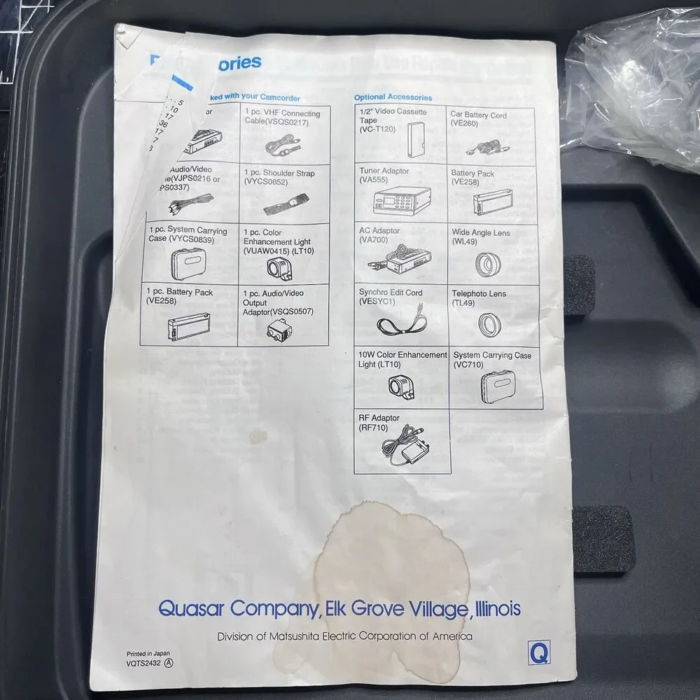 Quasar vhs movie